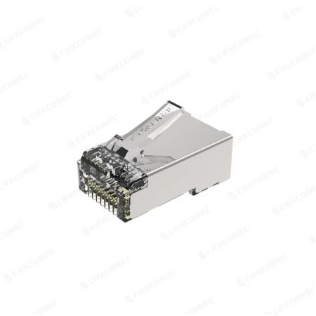 Connecteur RJ45 Cat.6 STP Easy Pass Through, prise RJ45